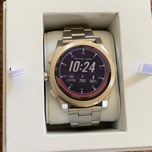 MICHAEL KORS ACCESS SMARTWATCH STEEL NIB